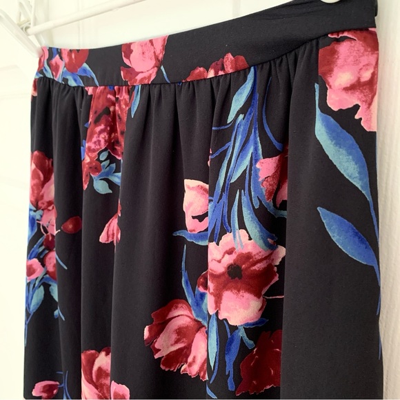 MOON MEADOW Floral Midi Skirt Women’s Size Small - Picture 2 of 5